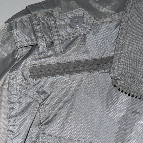 D-LUX Denim Brand Men's Outerwear Grey Jacket Size L - Picture 4 of 10